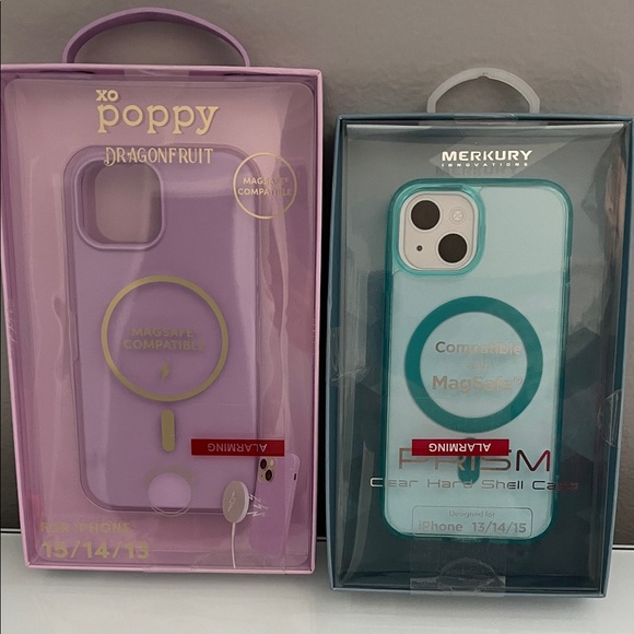 NEW Clear Hard Shell Case - set - Picture 1 of 4